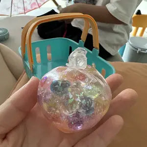Customer photo of a finished squishy ball